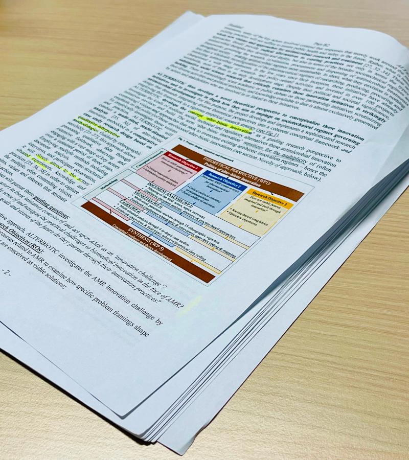 The AlterBiotic research proposal